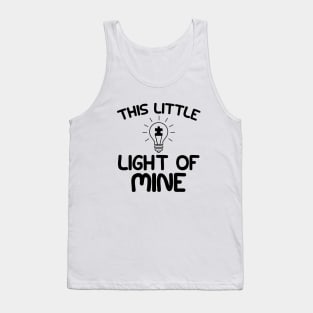 Autism - This is a little light of mine Tank Top